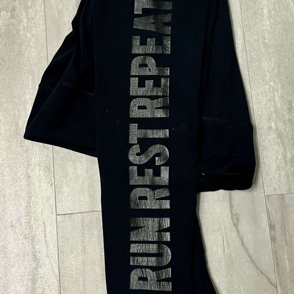 Women's Old Navy ActiveRun Rest Repeat Leggings Black Size M